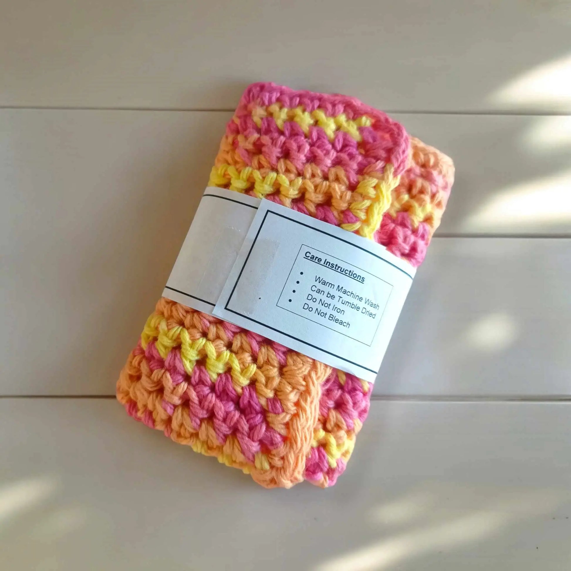 Crocheted Wash Cloths, Zero Waste Kitchen Must Have, Pure Cotton, Made in Australia