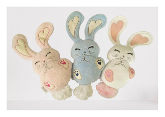 Bunny plush toy doll, rabbit plush toy, made in Australia