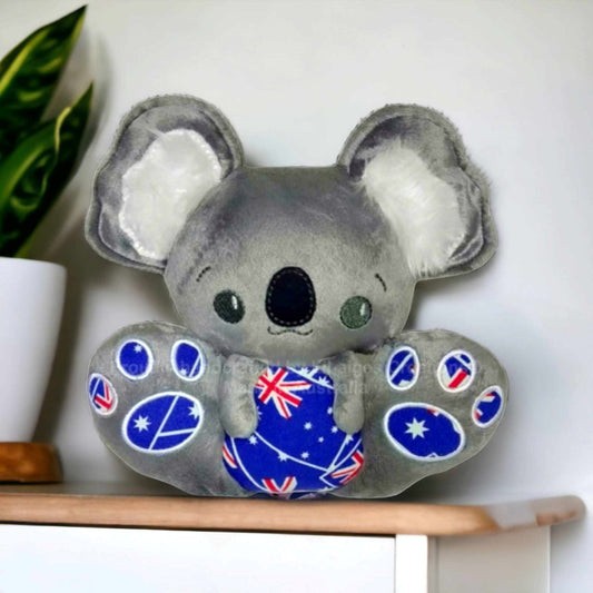 Personalised Koala Plush Toy | Australian Themed | Size Options | Handmade in Australia