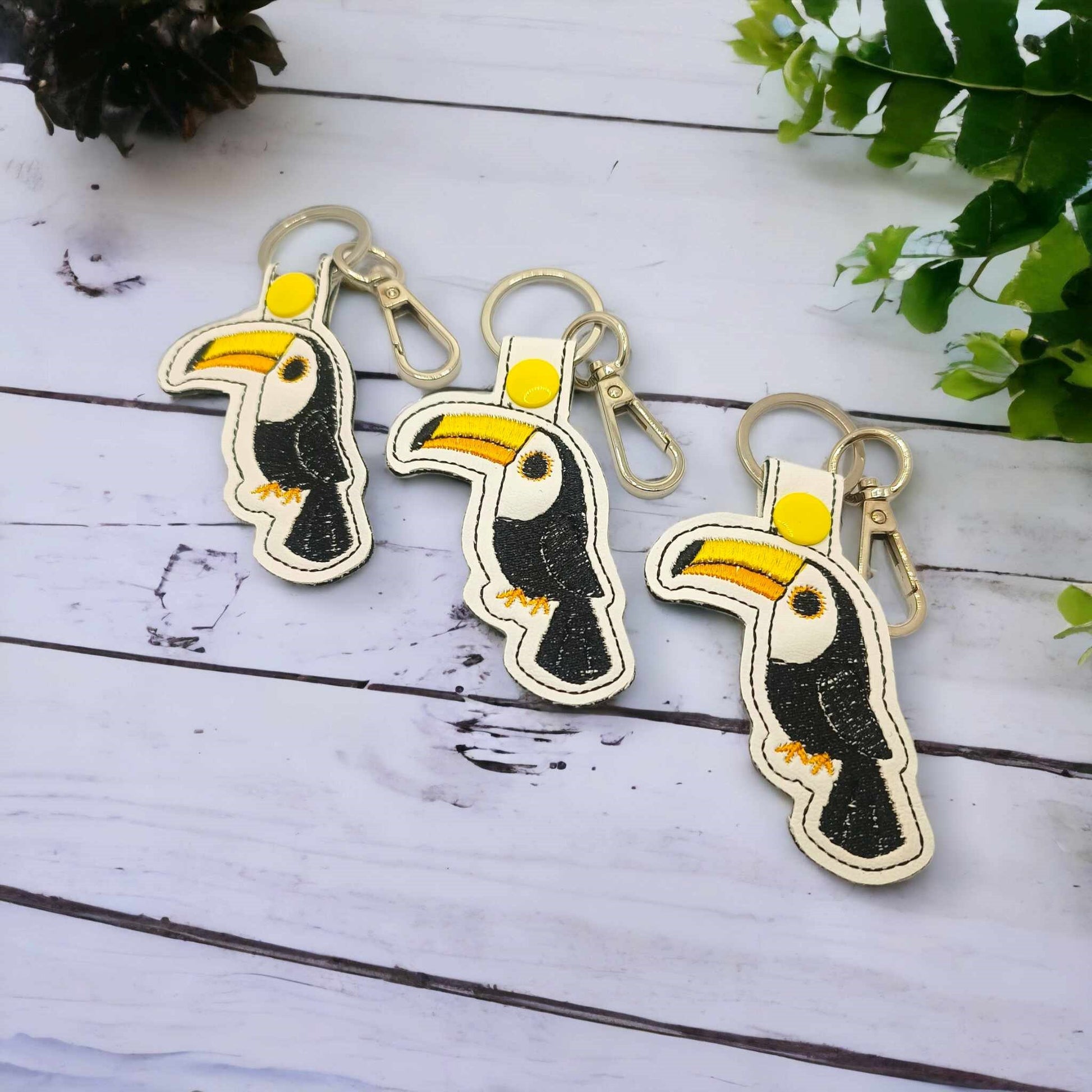 Bird Keychain | Tropical Themed Keyring | Unique Gift for Bird Lovers & Nature Enthusiasts | Made in Australia