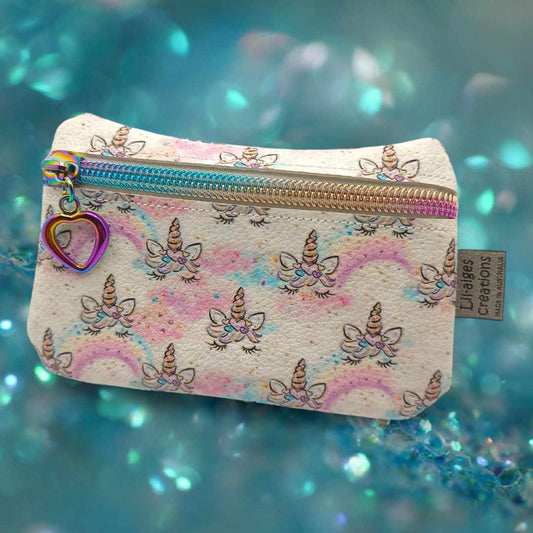 Unicorn Vinyl Coin Purses, Magical, Whimsical, Perfect Gift Idea, made in Australia